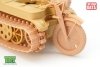 T-Rex Studio TR85060 Kettenkaraftrad Winterkette w/Sprockets, Wheels Type 2 1/35